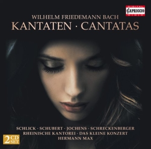 Wf Bach - Cantatas ryhmässä Externt_Lager / Naxoslager @ Bengans Skivbutik AB (651843)