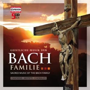 Bach - Sacred Music Of The Bach  Family ryhmässä ME SUOSITTELEMME / Joululahjavinkki: CD @ Bengans Skivbutik AB (651844)