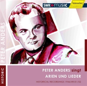 Various Composers - Peter Anders Singt Arien Und Lieder ryhmässä ME SUOSITTELEMME / Joululahjavinkki: CD @ Bengans Skivbutik AB (651857)