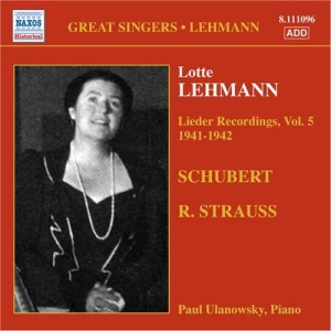 Lehmann - Lieder Vol 5 ryhmässä ME SUOSITTELEMME / Joululahjavinkki: CD @ Bengans Skivbutik AB (652283)