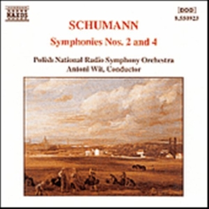 Schumann Robert - Symphony Nos 2 & 4 ryhmässä Externt_Lager / Naxoslager @ Bengans Skivbutik AB (653588)