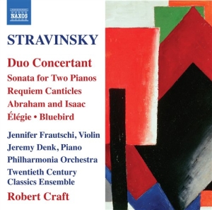 Stravinsky - Duo Concertante ryhmässä ME SUOSITTELEMME / Joululahjavinkki: CD @ Bengans Skivbutik AB (654522)