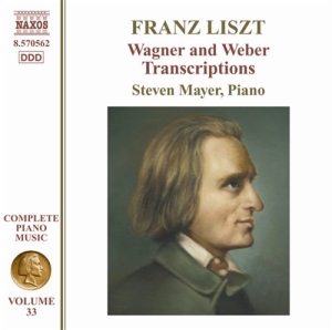 Liszt - Wagner And Weber Transcriptions ryhmässä ME SUOSITTELEMME / Joululahjavinkki: CD @ Bengans Skivbutik AB (654527)