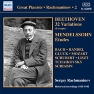 Sergei Rachmaninov - Victor Recordings 1925-1942 ryhmässä ME SUOSITTELEMME / Joululahjavinkki: CD @ Bengans Skivbutik AB (654540)