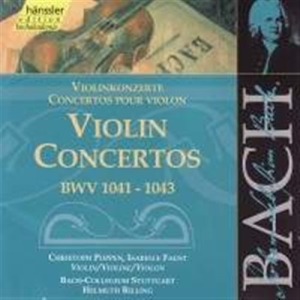 Bach Johann Sebastian - Violin Concertos Bwv 1041-1043 ryhmässä ME SUOSITTELEMME / Joululahjavinkki: CD @ Bengans Skivbutik AB (654790)