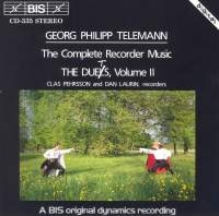 Telemann Georg Philipp - Complete Recorder Music Vol 2 ryhmässä ME SUOSITTELEMME / Joululahjavinkki: CD @ Bengans Skivbutik AB (655863)