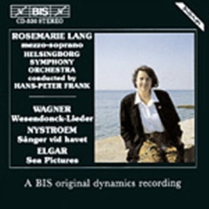 Wagner Richard - Wesendonck Lieder /Elgar ryhmässä Externt_Lager / Naxoslager @ Bengans Skivbutik AB (655864)