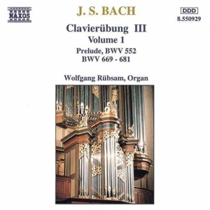 Bach Johann Sebastian - Clavierubung Iii Vol 1 ryhmässä ME SUOSITTELEMME / Joululahjavinkki: CD @ Bengans Skivbutik AB (656048)