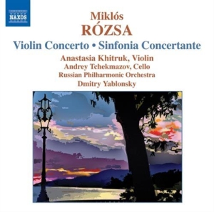 Rozsa - Violin Concerto ryhmässä Externt_Lager / Naxoslager @ Bengans Skivbutik AB (656607)