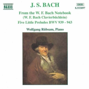 Bach Johann Sebastian - From The Wf Bach Notebook ryhmässä ME SUOSITTELEMME / Joululahjavinkki: CD @ Bengans Skivbutik AB (657764)