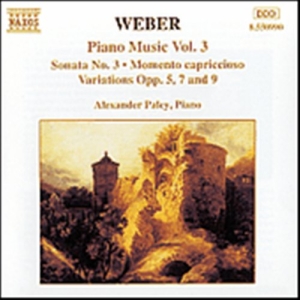 Weber Carl Maria Von - Piano Music Vol 3 ryhmässä ME SUOSITTELEMME / Joululahjavinkki: CD @ Bengans Skivbutik AB (657775)