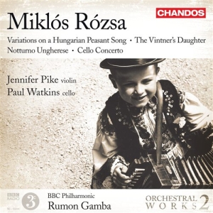 Rozsa - Orchestral Works Vol 2 ryhmässä Externt_Lager / Naxoslager @ Bengans Skivbutik AB (658780)