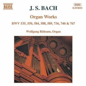 Bach Johann Sebastian - Organ Works ryhmässä ME SUOSITTELEMME / Joululahjavinkki: CD @ Bengans Skivbutik AB (658834)