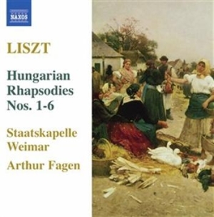 Liszt - Hungarian Rhapsodies Nos. 1-6 ryhmässä ME SUOSITTELEMME / Joululahjavinkki: CD @ Bengans Skivbutik AB (658889)