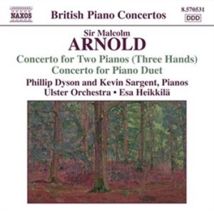 Arnold - Concerto For 2 Pianos ryhmässä ME SUOSITTELEMME / Joululahjavinkki: CD @ Bengans Skivbutik AB (658948)