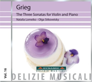 Grieg - The Three Sonatas For Violin And Pi ryhmässä ME SUOSITTELEMME / Joululahjavinkki: CD @ Bengans Skivbutik AB (659030)