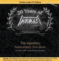 Axxis - Legendary Anniversary Live Show (2 ryhmässä CD / Hårdrock @ Bengans Skivbutik AB (659070)