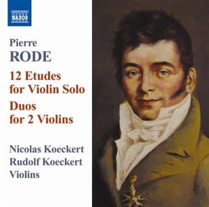 Rode - 12 Etudes For Violin Solo ryhmässä Externt_Lager / Naxoslager @ Bengans Skivbutik AB (659490)