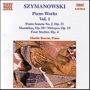 Szymanowski Karol - Piano Works 1 ryhmässä Externt_Lager / Naxoslager @ Bengans Skivbutik AB (660659)