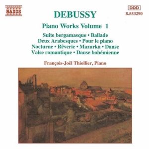 Debussy Claude - Piano Works Vol 1 ryhmässä Externt_Lager / Naxoslager @ Bengans Skivbutik AB (662089)