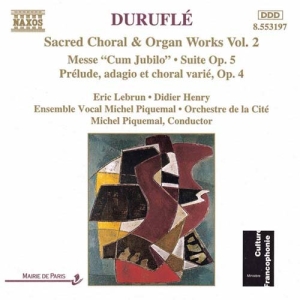 Durufle Maurice - Sacred Choir & Organ Works 2 ryhmässä ME SUOSITTELEMME / Joululahjavinkki: CD @ Bengans Skivbutik AB (662098)