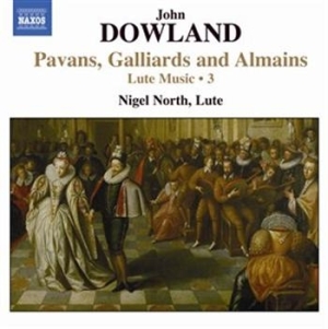 Dowland J - Lute Music Volume 3 ryhmässä CD @ Bengans Skivbutik AB (663271)