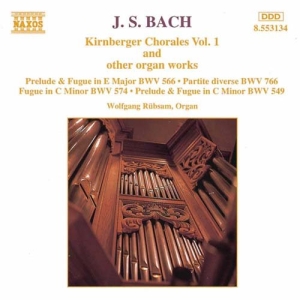 Bach Johann Sebastian - Kirnberger Chorales Vol 1 ryhmässä Externt_Lager / Naxoslager @ Bengans Skivbutik AB (663874)