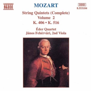 Mozart Wolfgang Amadeus - String Quintets Vol 2 ryhmässä Externt_Lager / Naxoslager @ Bengans Skivbutik AB (663880)