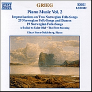 Grieg Edvard - Piano Music Vol 2 ryhmässä ME SUOSITTELEMME / Joululahjavinkki: CD @ Bengans Skivbutik AB (666061)