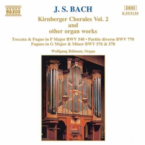 Bach Johann Sebastian - Kirnberger Chorales Vol 2 ryhmässä Externt_Lager / Naxoslager @ Bengans Skivbutik AB (666063)