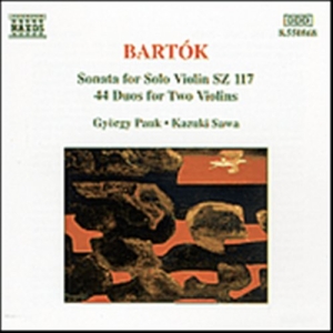 Bartok Bela - Sonatas For Solo Violin ryhmässä ME SUOSITTELEMME / Joululahjavinkki: CD @ Bengans Skivbutik AB (666079)