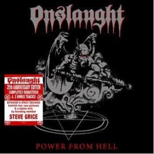 Onslaught - Power From Hell ryhmässä CD / Hårdrock/ Heavy metal @ Bengans Skivbutik AB (666234)