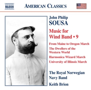 Sousa - Music For Wind Band Vol 9 ryhmässä ME SUOSITTELEMME / Joululahjavinkki: CD @ Bengans Skivbutik AB (667351)