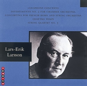 Larsson Lars-Erik - Saxophone Concerto ryhmässä ME SUOSITTELEMME / Joululahjavinkki: CD @ Bengans Skivbutik AB (667983)