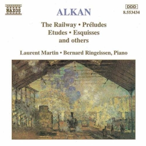 Alkan Charles - The Railway And Other Piano Wo ryhmässä Externt_Lager / Naxoslager @ Bengans Skivbutik AB (669179)