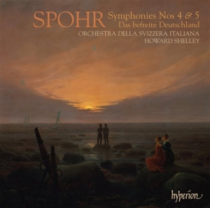 Spohr - Symphonies 4 & 5 ryhmässä Externt_Lager / Naxoslager @ Bengans Skivbutik AB (670034)