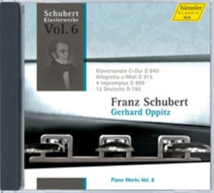 Schubert - Piano Works Vol 6 ryhmässä CD @ Bengans Skivbutik AB (670512)