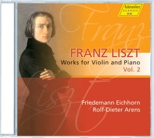 Liszt - Works For Violin And Piano Vol 2 ryhmässä ME SUOSITTELEMME / Joululahjavinkki: CD @ Bengans Skivbutik AB (670514)