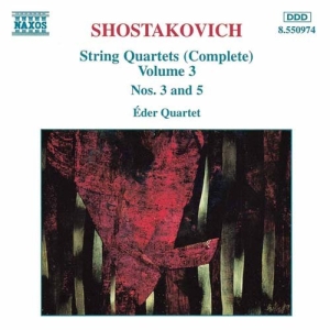 Shostakovich Dmitry - String Quartets 3 & 5 ryhmässä Externt_Lager / Naxoslager @ Bengans Skivbutik AB (670758)