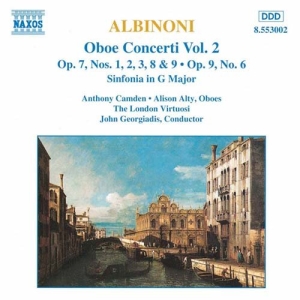 Albinoni Tomaso - Oboe Concerto Vol 2 ryhmässä Externt_Lager / Naxoslager @ Bengans Skivbutik AB (670759)