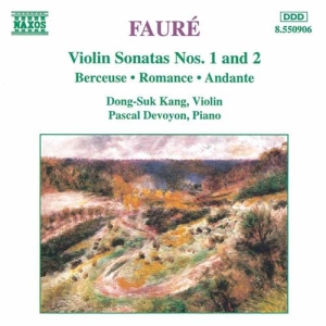 Faure Gabriel - Violin Sonatas Nos 1 & 2 ryhmässä ME SUOSITTELEMME / Joululahjavinkki: CD @ Bengans Skivbutik AB (670763)