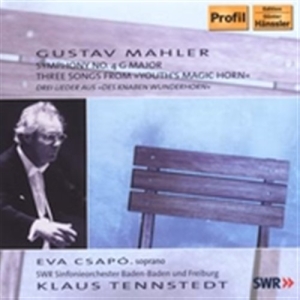 Mahler - Symphony No 4, 3 Wunderhorn-Li ryhmässä Externt_Lager / Naxoslager @ Bengans Skivbutik AB (670797)