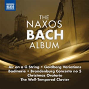 Bach - The Naxos Bach Album ryhmässä ME SUOSITTELEMME / Joululahjavinkki: CD @ Bengans Skivbutik AB (671297)