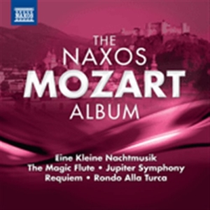 Mozart - The Naxos Mozart Album ryhmässä ME SUOSITTELEMME / Joululahjavinkki: CD @ Bengans Skivbutik AB (671298)