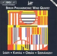 Ligeti Gyorgy - Wind Quintet /Kurtag ryhmässä ME SUOSITTELEMME / Joululahjavinkki: CD @ Bengans Skivbutik AB (671451)