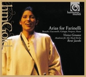 Genaux Vivica - Arias For Farinelli ryhmässä CD @ Bengans Skivbutik AB (671876)