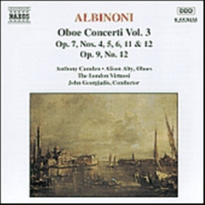 Albinoni Tomaso - Oboe Concerto Vol 3 ryhmässä Externt_Lager / Naxoslager @ Bengans Skivbutik AB (672298)