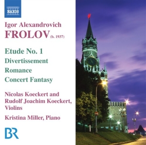 Frolov - Works For Violin & Piano ryhmässä ME SUOSITTELEMME / Joululahjavinkki: CD @ Bengans Skivbutik AB (672849)