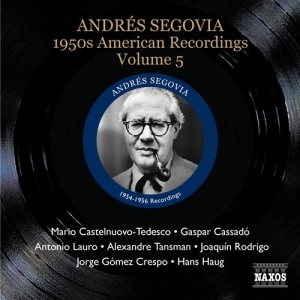 Segovia - American Recordings Vol 5 ryhmässä ME SUOSITTELEMME / Joululahjavinkki: CD @ Bengans Skivbutik AB (672947)