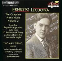 Lecuona Ernesto - Complete Piano Music Vol 2 ryhmässä ME SUOSITTELEMME / Joululahjavinkki: CD @ Bengans Skivbutik AB (673140)